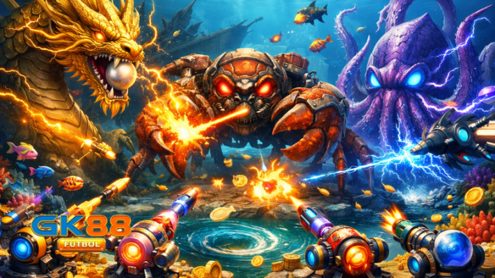 Bắn cá GK88 – game bắn cá cá cược