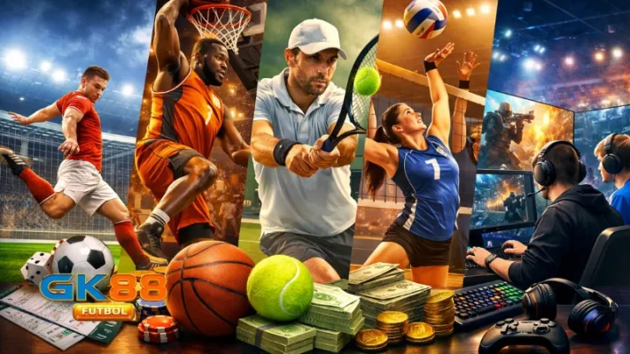 Cá Cược Phổ Biến Tại Thể Thao GK88